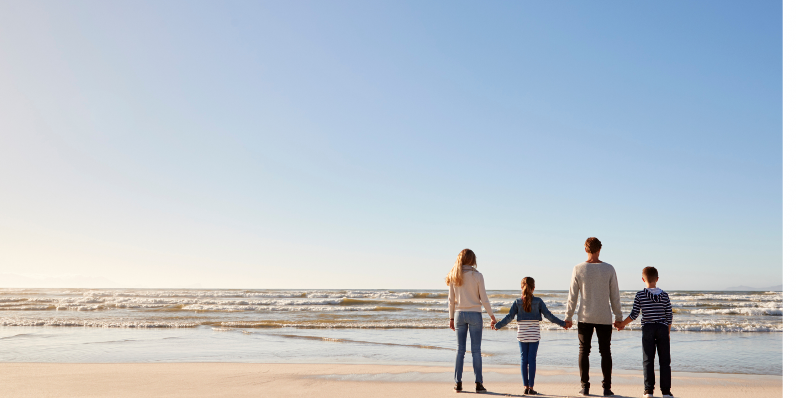 Famille à la plage